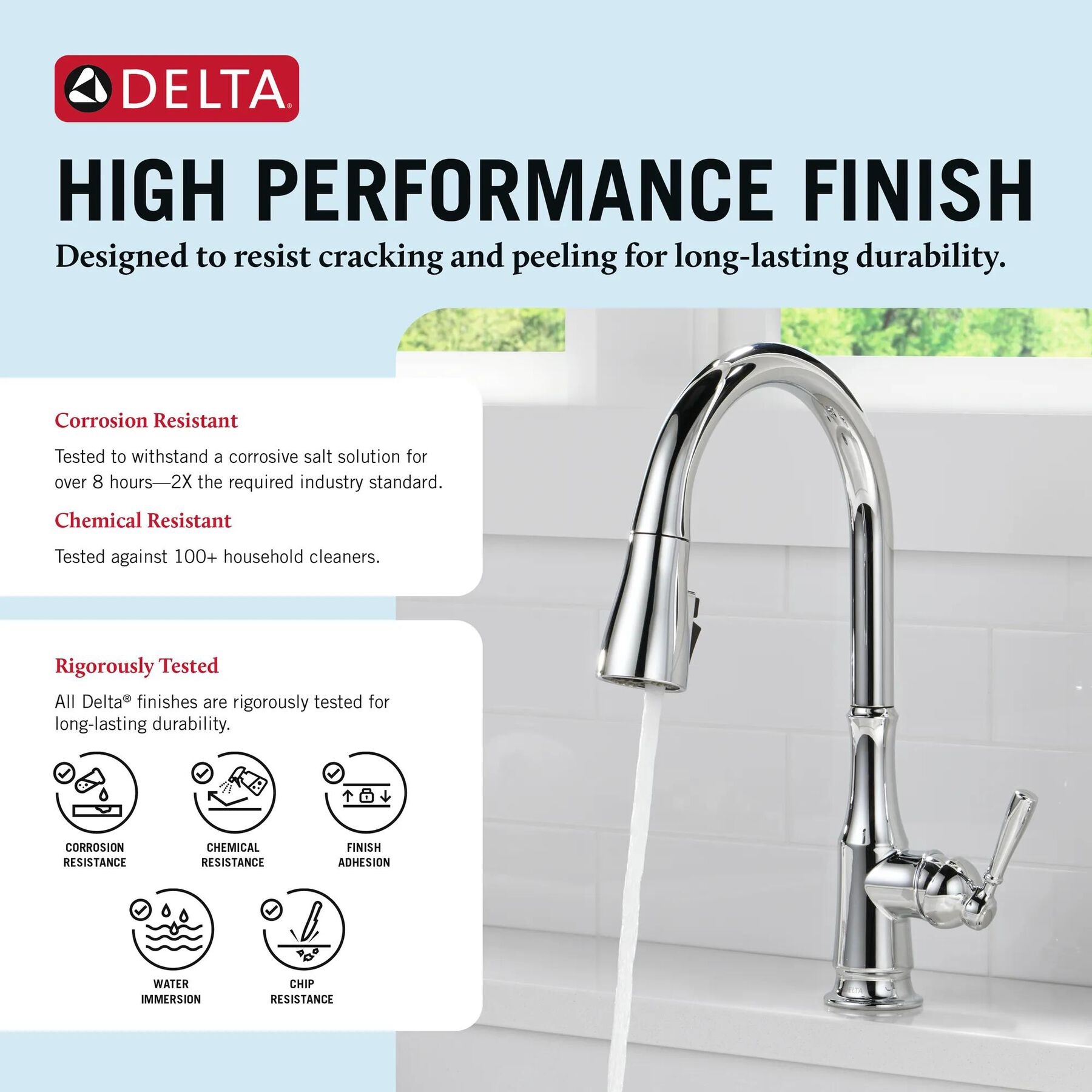 Single Handle Pull-Down Kitchen Faucet with Soap Dispenser and ShieldSpray&reg; Technology