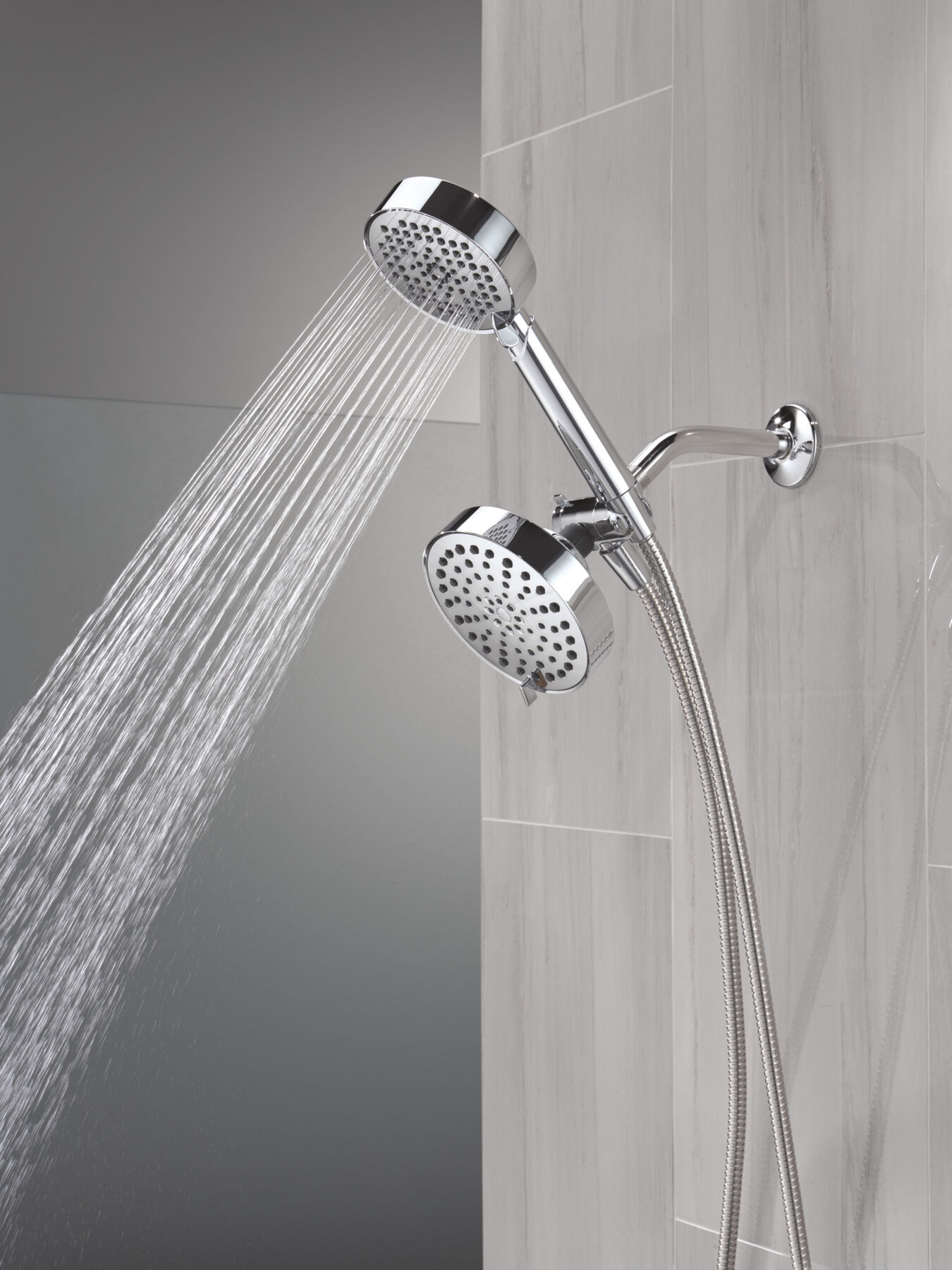 Monitor 14 Series Shower Trim with 5-Setting Combination Showerhead Bundle