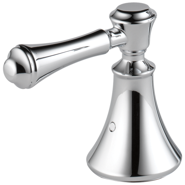 Metal Lever Handle Set - Roman Tub in Chrome H697 | Delta Faucet