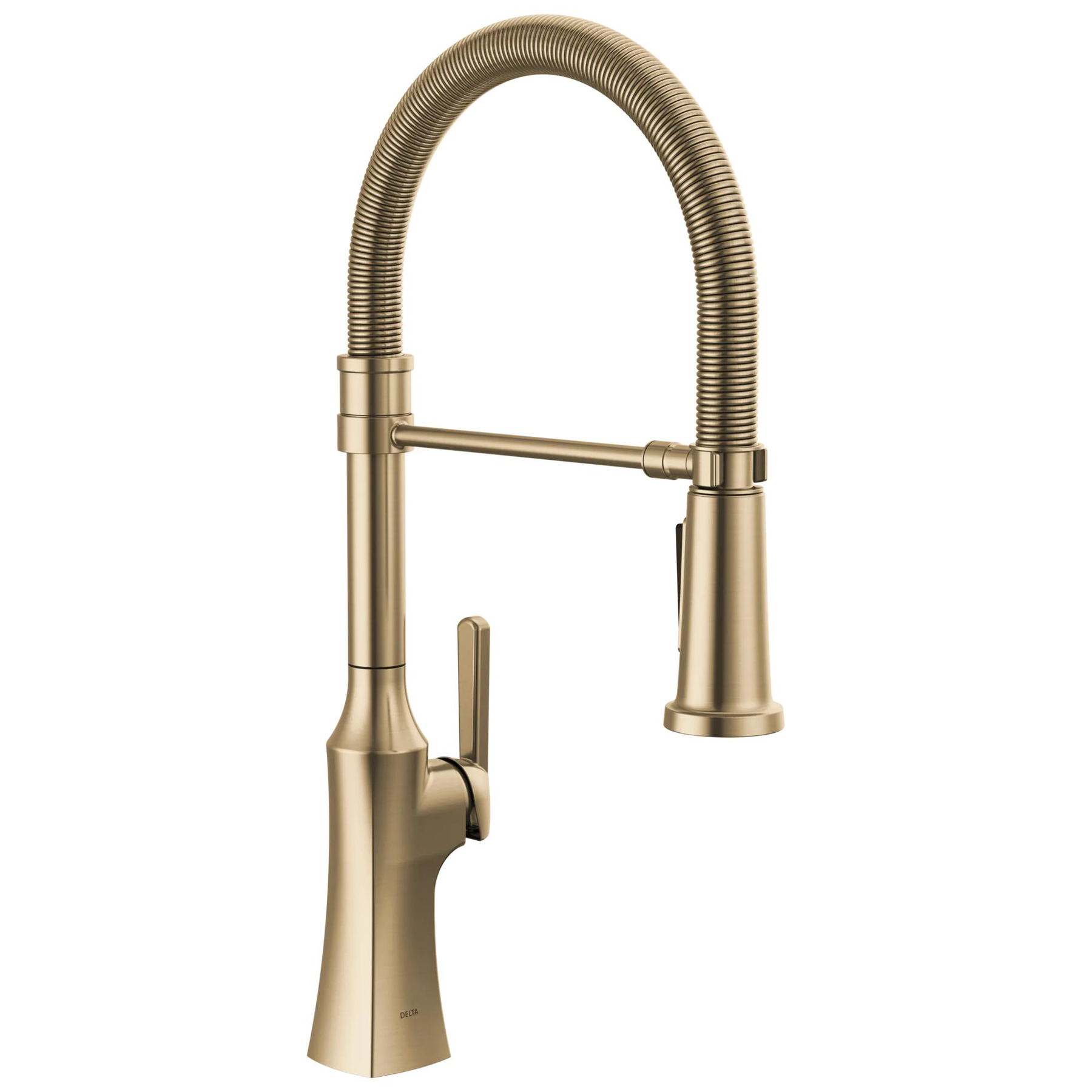 Single Handle Pull-Down Spring Kitchen Faucet