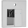 In wall Tub and Shower Trim with Push Button Diverter