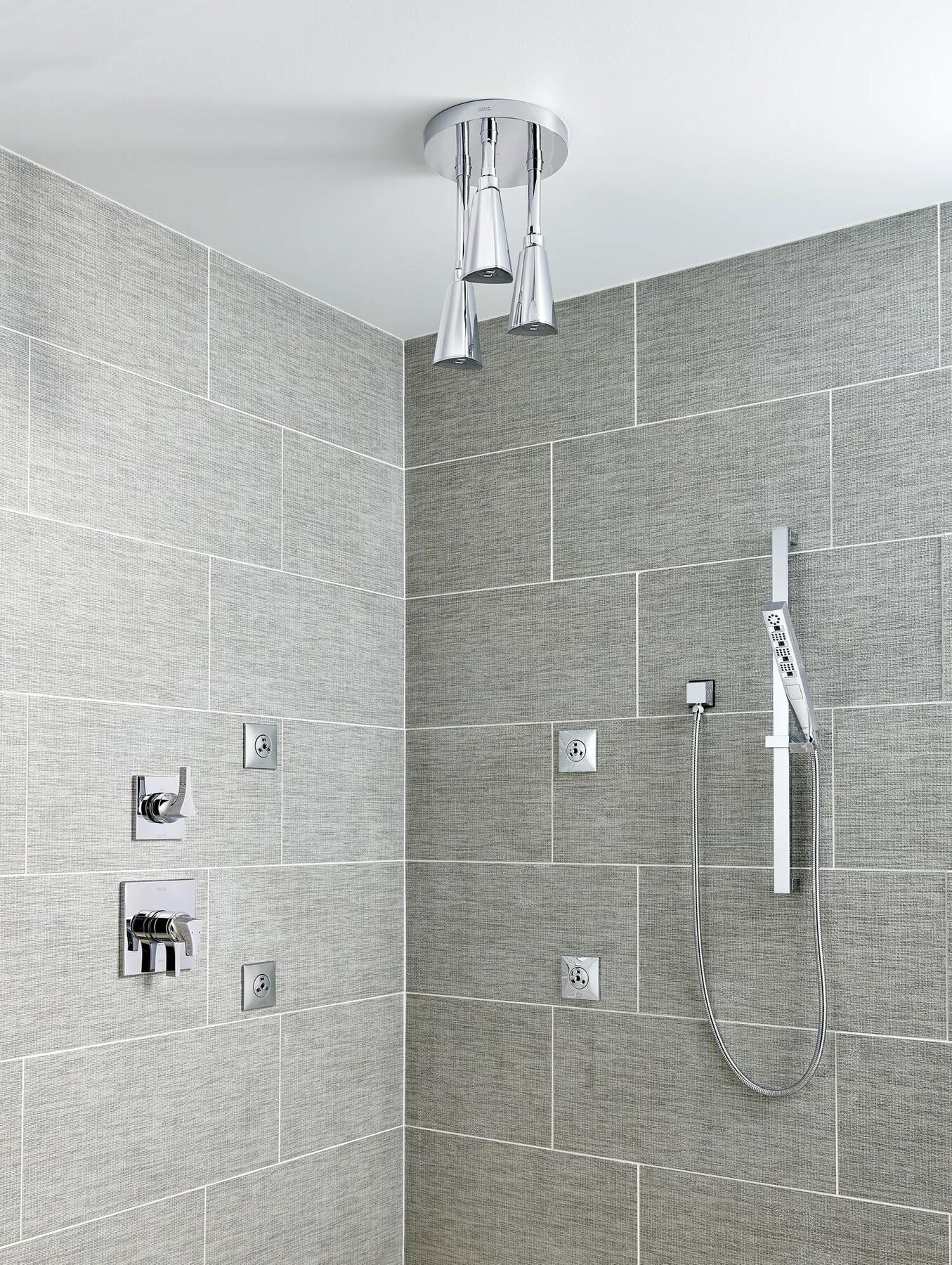 H<sub>2</sub>Okinetic&reg; Pendant Raincan Shower Head