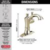 Single Handle Centerset Bathroom Faucet