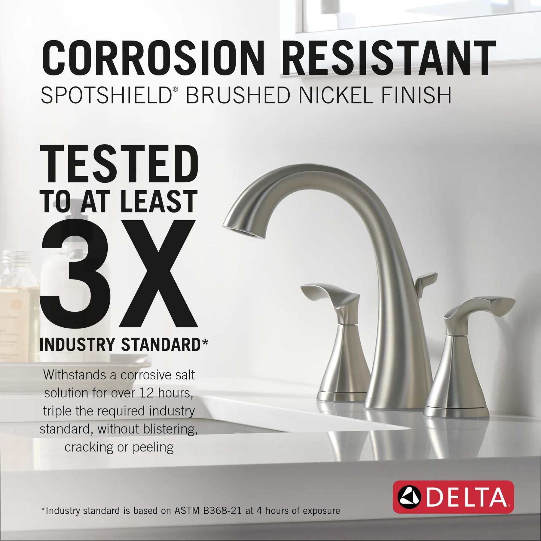 Two Handle Widespread Lavatory Faucet