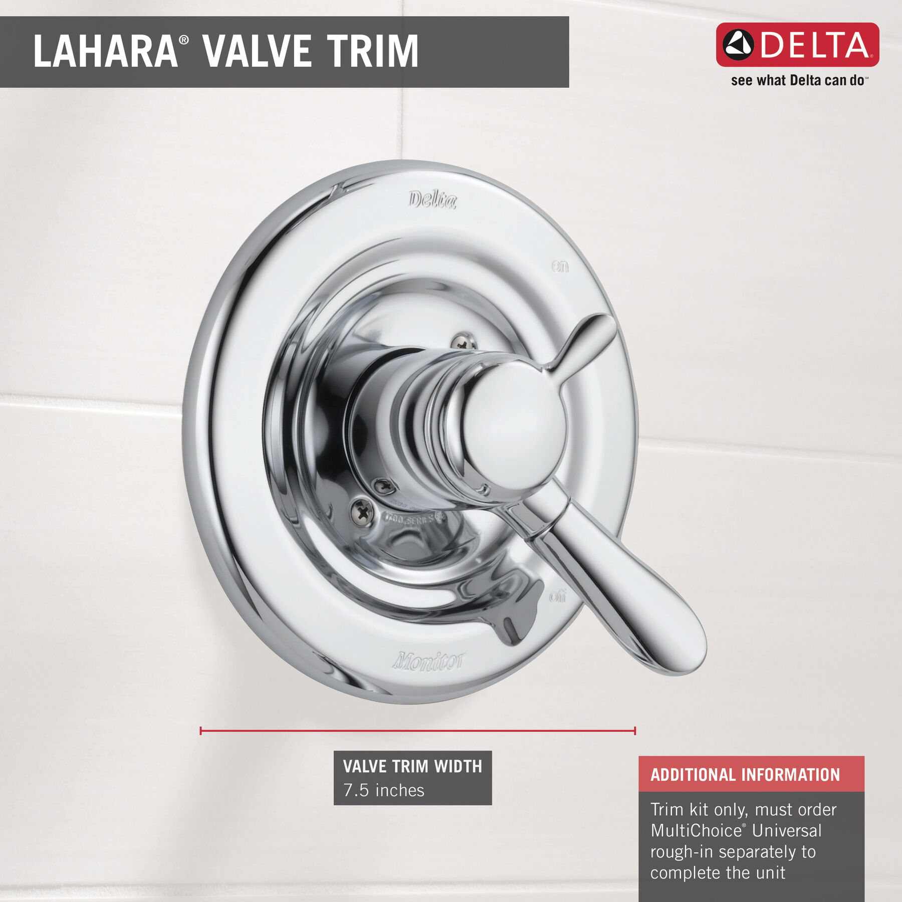 Monitor&reg; 17 Series Valve Only Trim