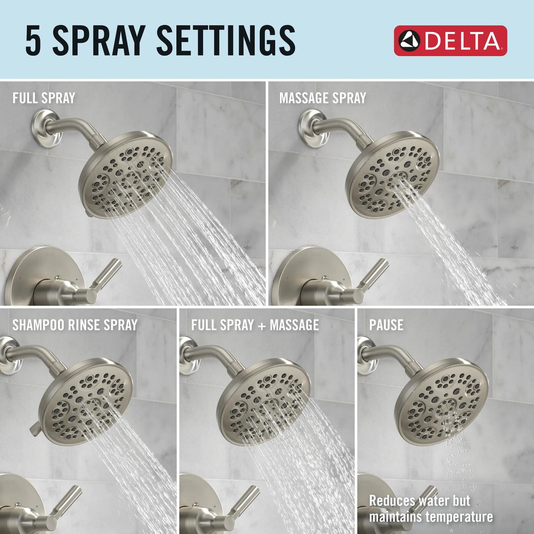 Monitor&reg; 14 Series Tub and Shower