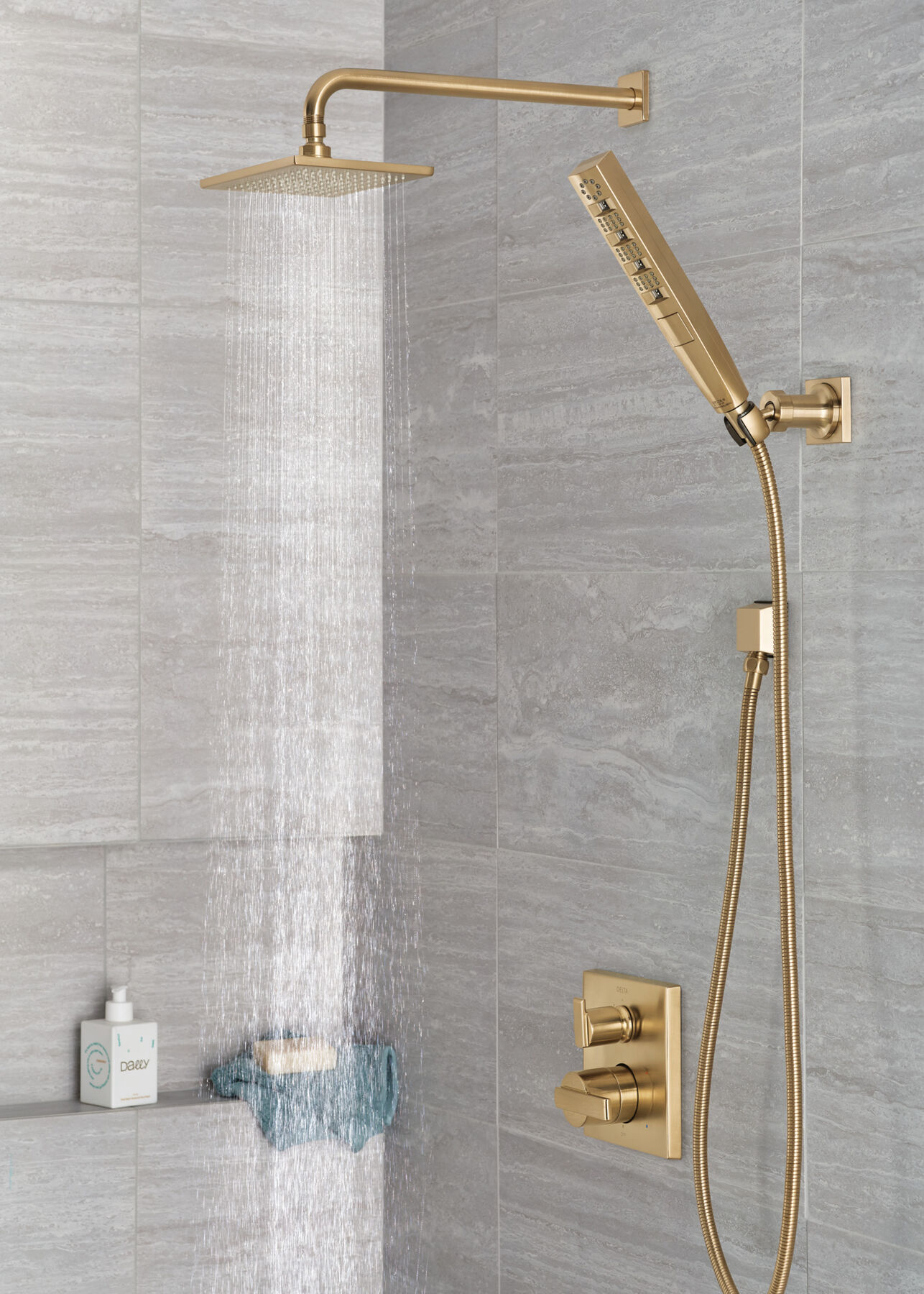 3-Setting Custom Shower Bundle with Raincan - 14 Series