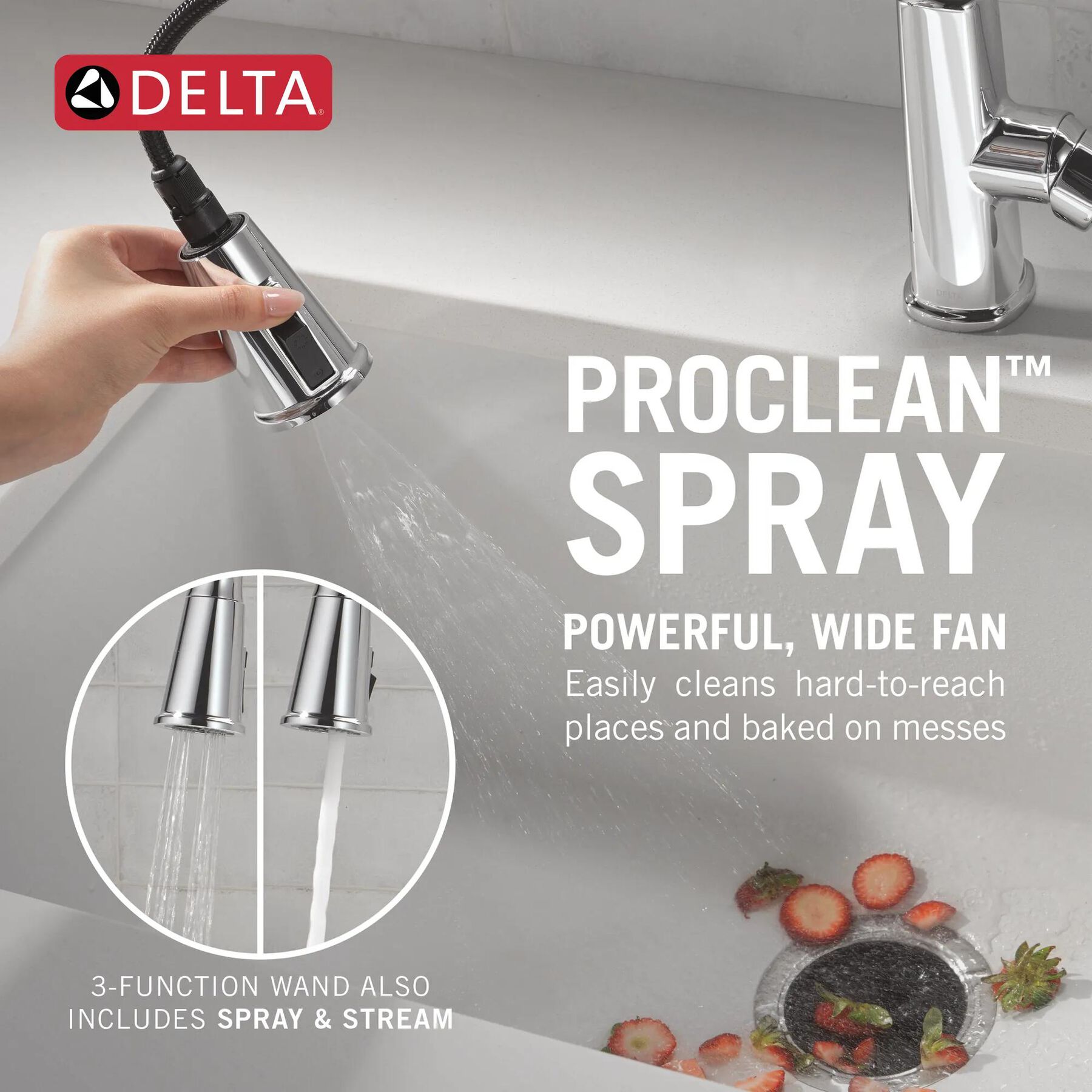 Pull-Down Kitchen 1 Handle with Soap Dispenser Bundle