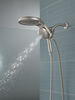 HydroRain&reg; H<sub>2</sub>Okinetic&reg; 5-Setting Two-in-One Shower Head (Recertified)