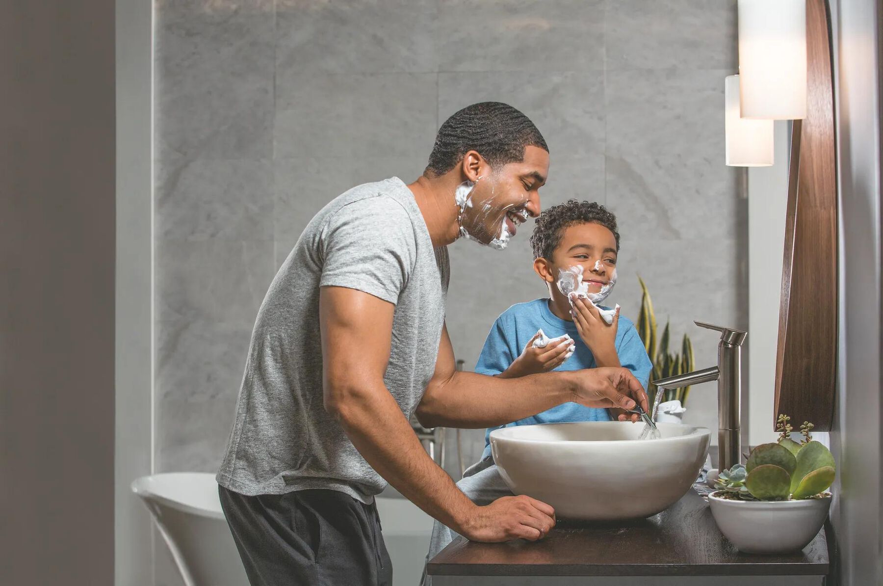 Single Handle Vessel Bathroom Faucet