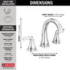 Two Handle Widespread Bathroom Faucet