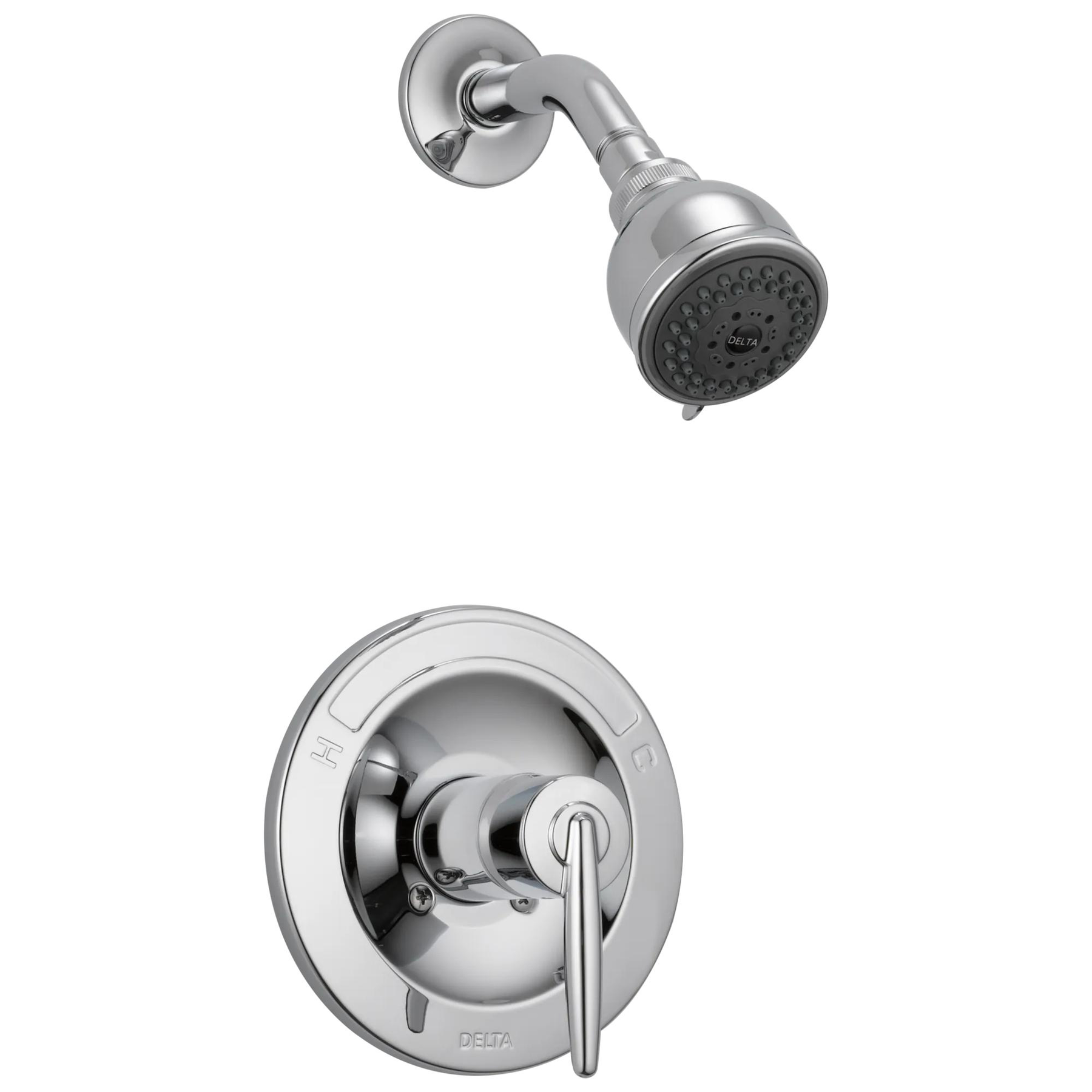 In-Wall Shower Only - Stick Handle; with 3F Shower Head Ceramic Valve System