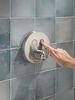 Round Contemporary Push-Button Shower