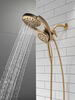 HydroRain&reg; 4-Setting Two-in-One Shower Head