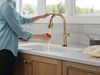 Touch<sub>2</sub>O&reg; Technology Kitchen Faucet with Touchless Technology
