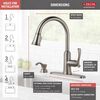 Pull-Down Kitchen Faucet with Soap Dispenser