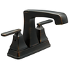 Two Handle Centerset Bathroom Faucet (Recertified)