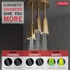H<sub>2</sub>Okinetic&reg; Pendant Raincan Shower Head with LED Light (Recertified)