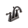 Two Handle Centerset Lavatory Faucet - Metal Pop-Up