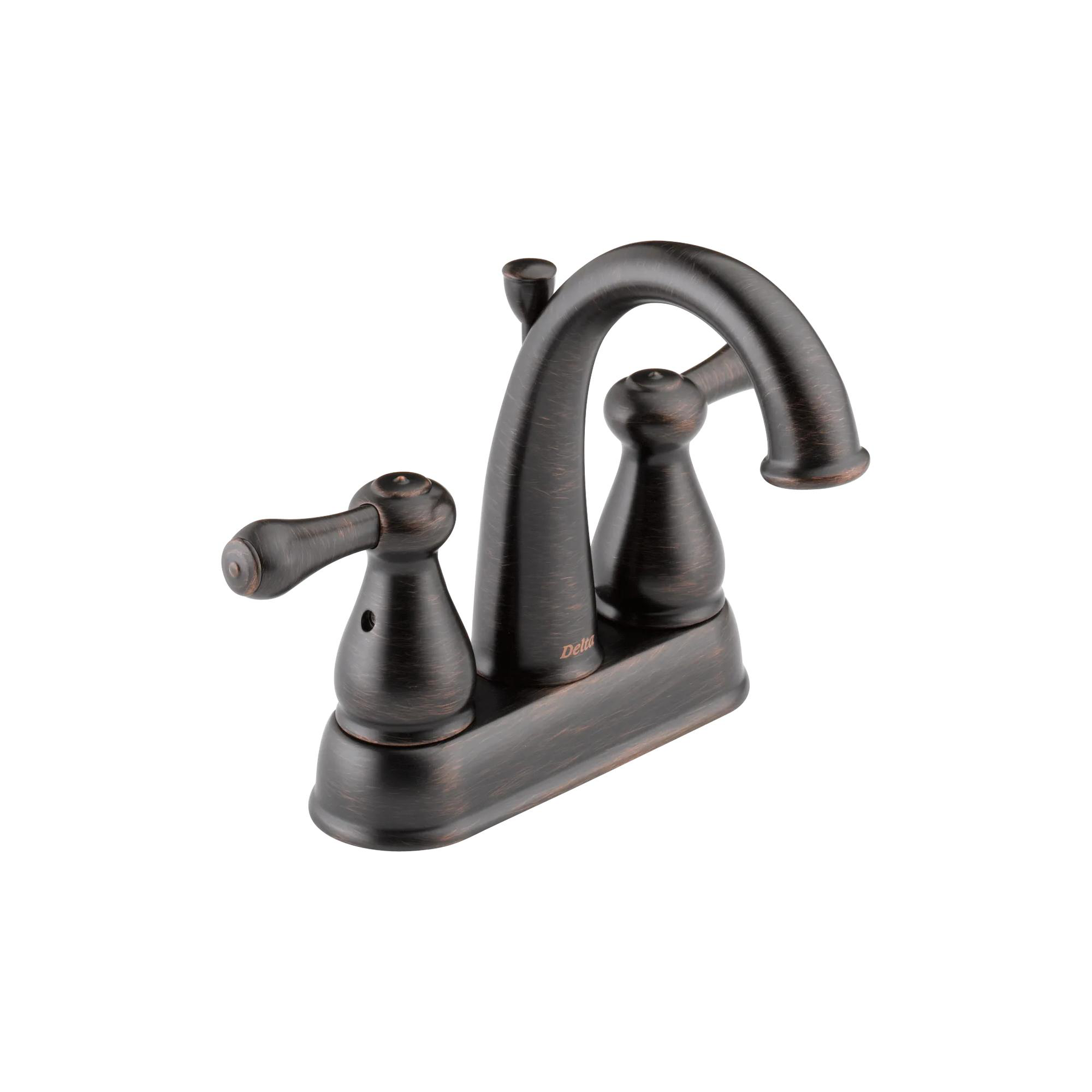 Two Handle Centerset Lavatory Faucet - Metal Pop-Up