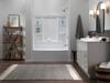60x30 Alcove Bathtub, Wall Set, Trim and Drain Bundle - Right Drain
