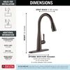 Touch<sub>2</sub>O&reg; Technology Kitchen Faucet with Touchless Technology (Recertified)