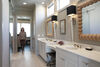 Metal Lever Handle Set - Deck Mount Bathroom & Bidet