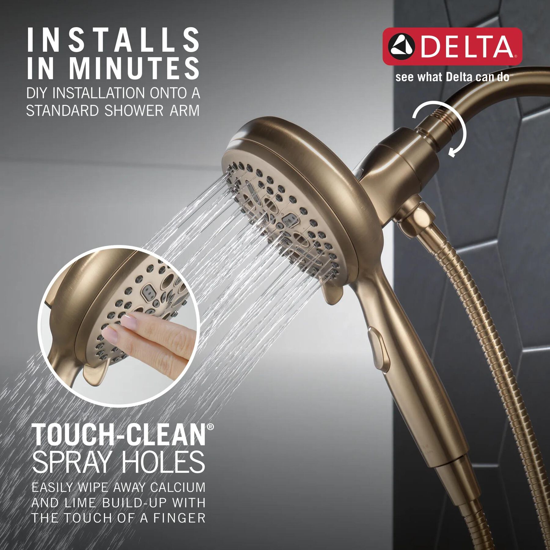 SureDock&reg; Magnetic Hand Shower 1.75 GPM (Recertified)