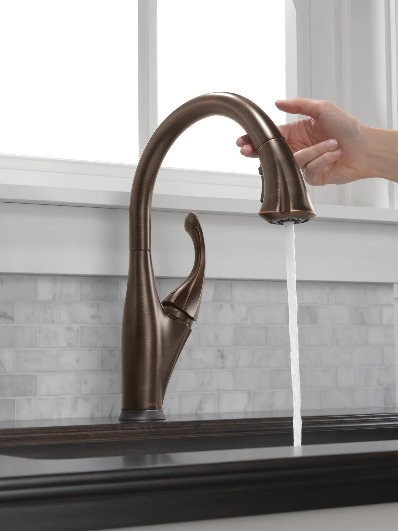Single Handle Pull-Down Kitchen Faucet with Touch<sub>2</sub>O&reg; and ShieldSpray&reg; Technologies