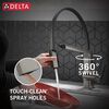 Single Handle Exposed Hose Kitchen Faucet