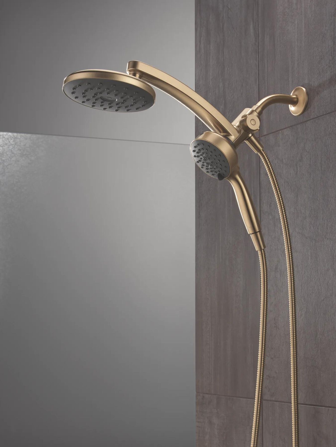 PivotPro&trade; 3-in-1 Combination Shower with TouchClean&reg; Spray Face