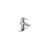Single Hole Bathroom - Joystick Handle - 4" Plate Includes Pop-Up Ceramic Valve System