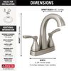 Two Handle Centerset Bathroom Faucet