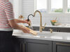 Pull-Down Kitchen Faucet w/Soap (Recertified)