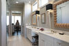 Metal Lever Handle Set - Deck Mount Bathroom & Bidet