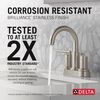Two Handle Centerset Lavatory Faucet (Recertified)