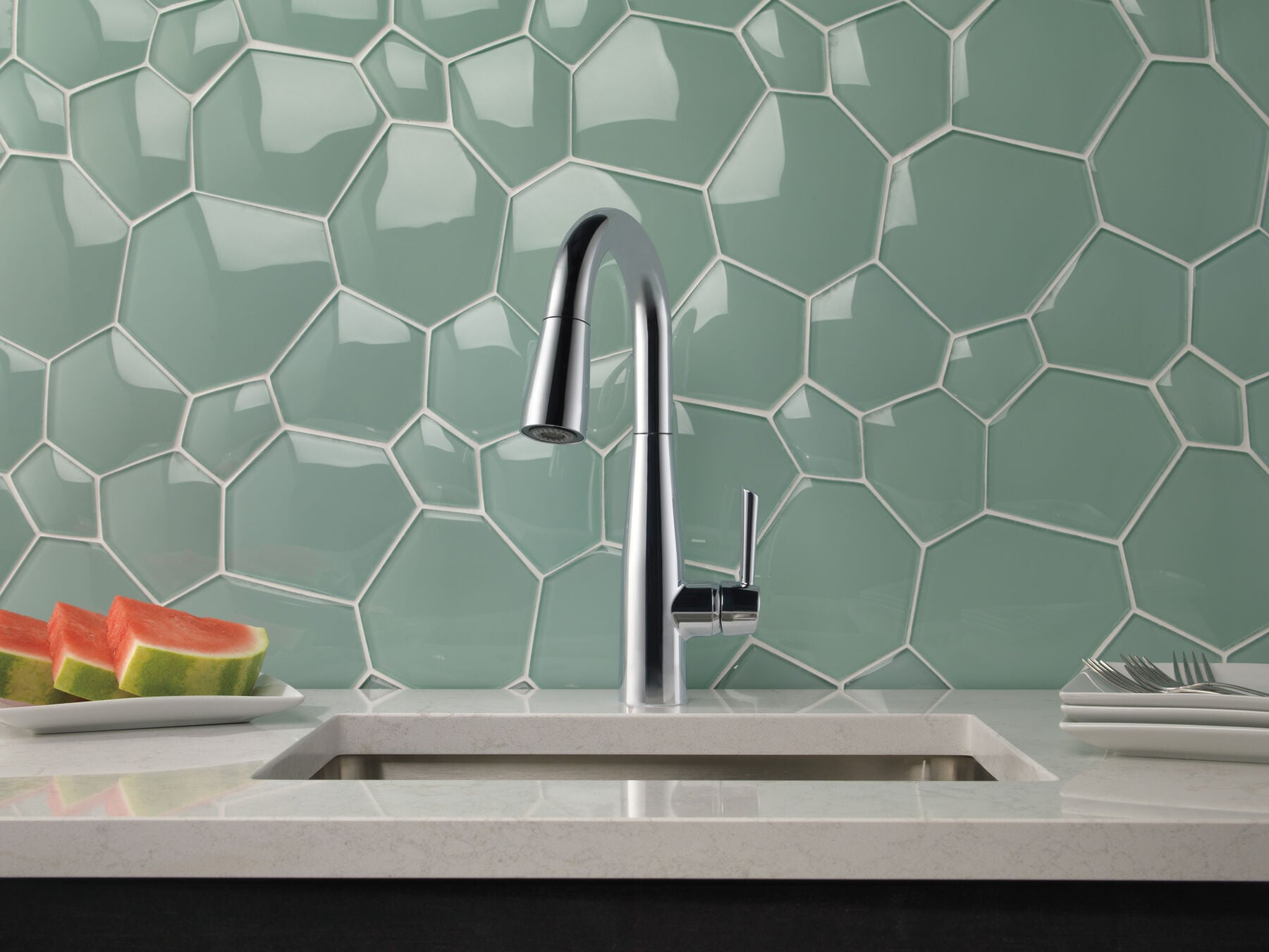 Single Handle Pull-Down Bar / Prep Faucet