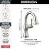 Single Handle Pull Down Bathroom Faucet