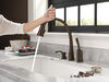 Single Handle Pull-Down Kitchen Faucet with Touch2O&reg; Technology and Soap Dispenser