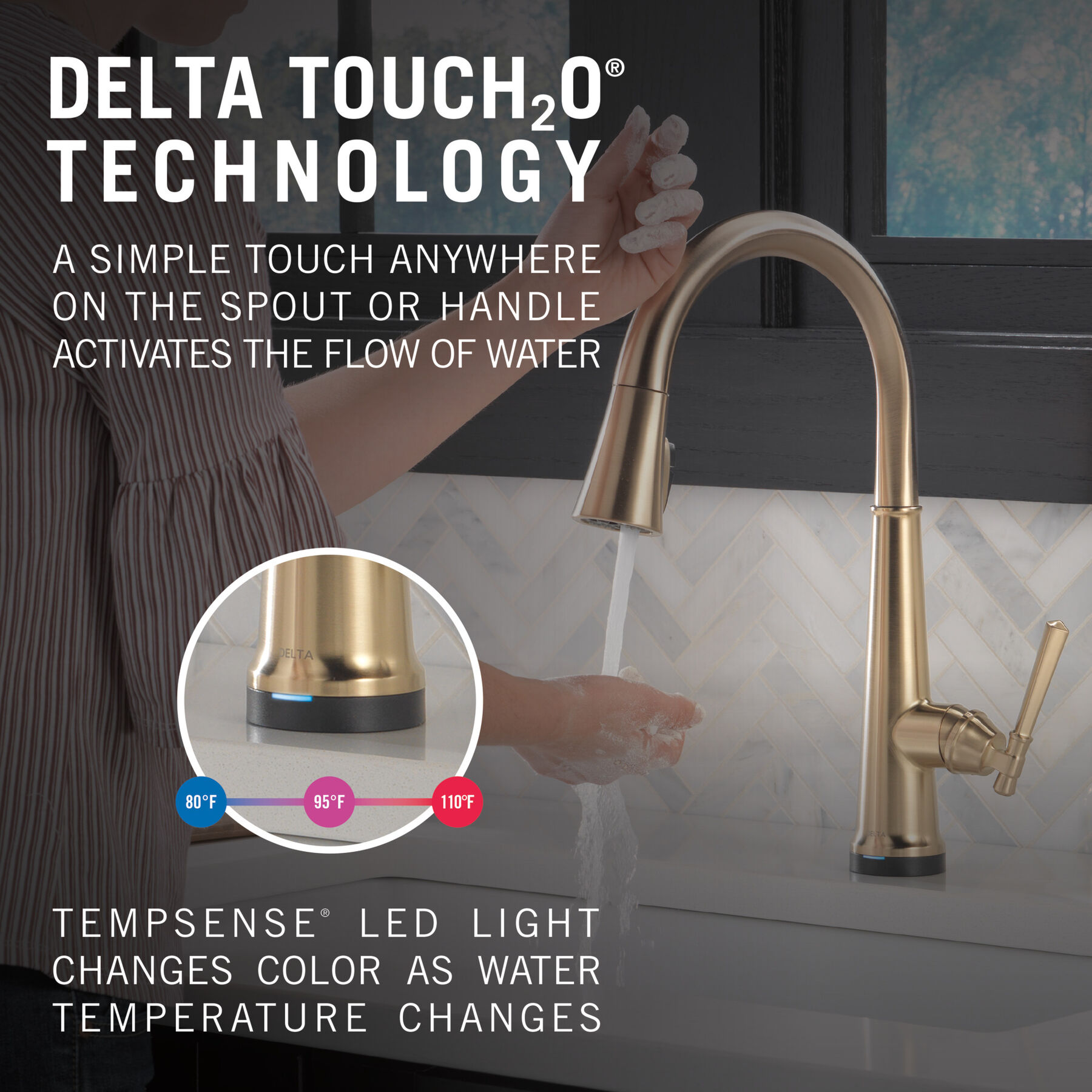 Touch<sub>2</sub>O&reg;  Pull-Down Kitchen w/ShieldSpray (Recertified)