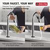 Touch<sub>2</sub>O&reg; Technology Kitchen Faucet with Touchless Technology