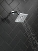 H<sub>2</sub>Okinetic&reg; 5-Setting Angular Modern Raincan Shower Head (Recertified)
