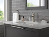 Single Handle Lavatory Faucet with Bathroom Accessories Bundle
