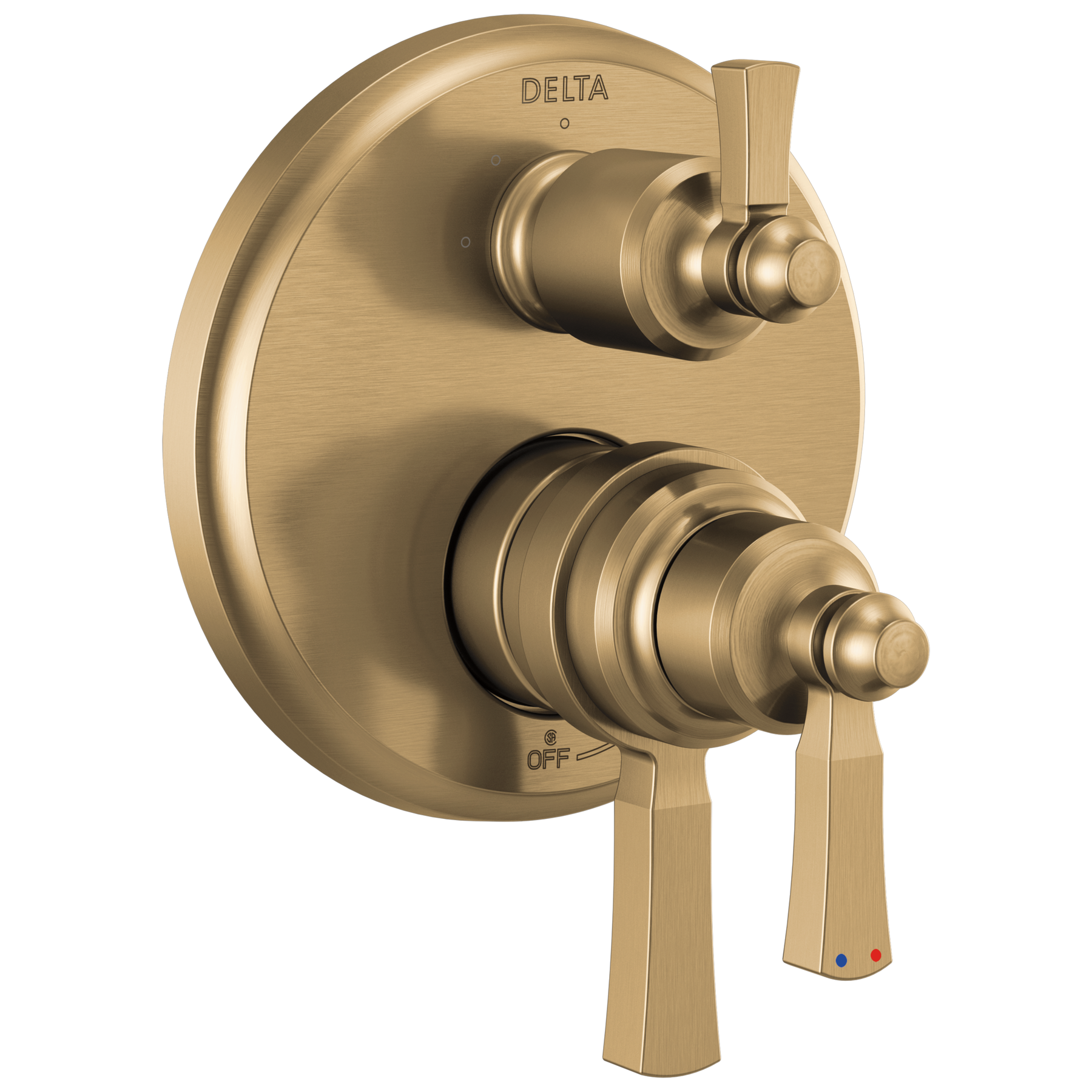 Traditional 2-Handle Monitor 17 Series Valve Trim with 3 Setting Diverter