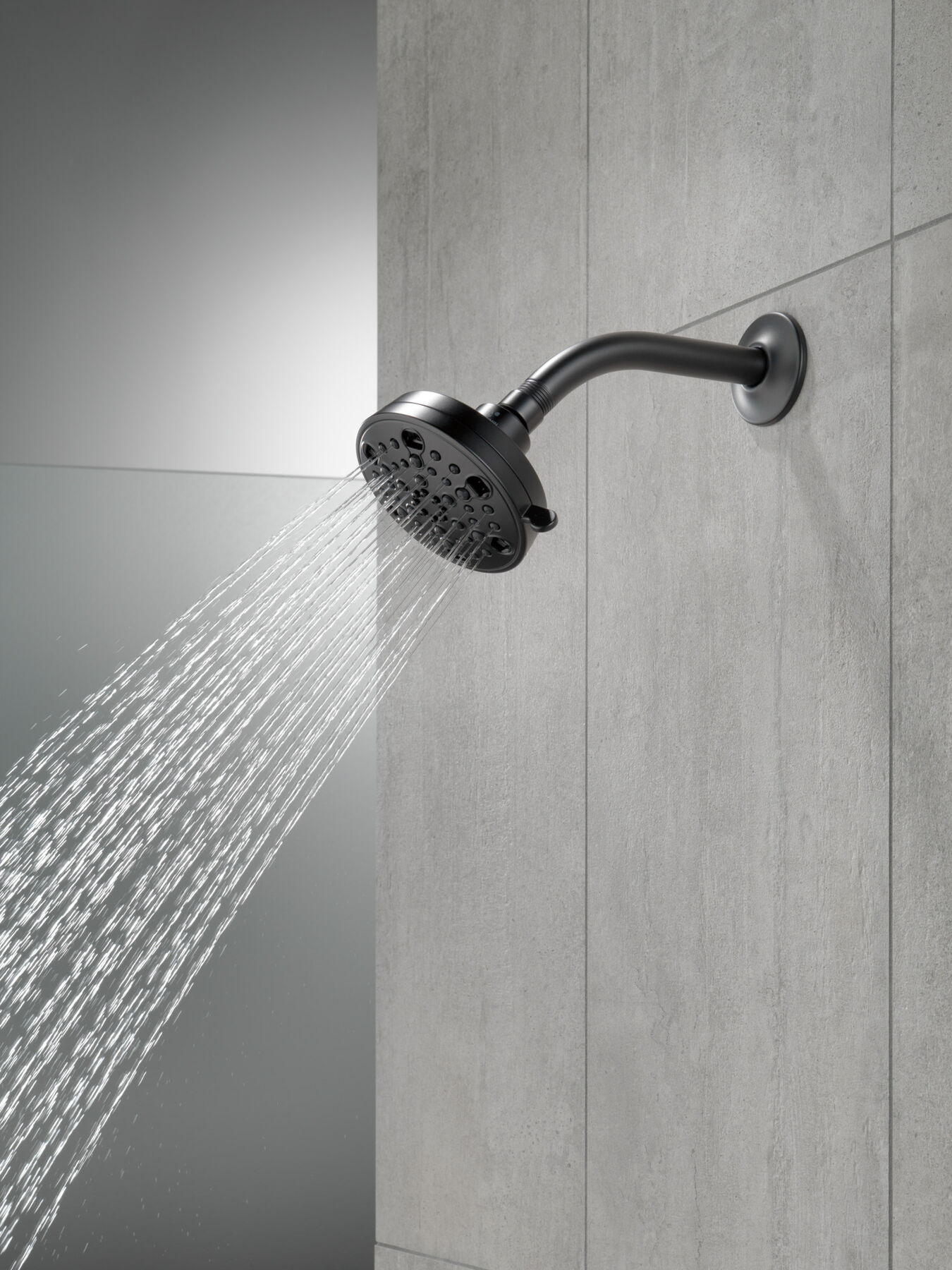 H<sub>2</sub>Okinetic&reg; 5-Setting Contemporary Shower Head