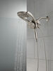 HydroRain&reg; 4-Setting Two-in-One Shower Head