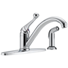 Single Handle Kitchen Faucet with Spray