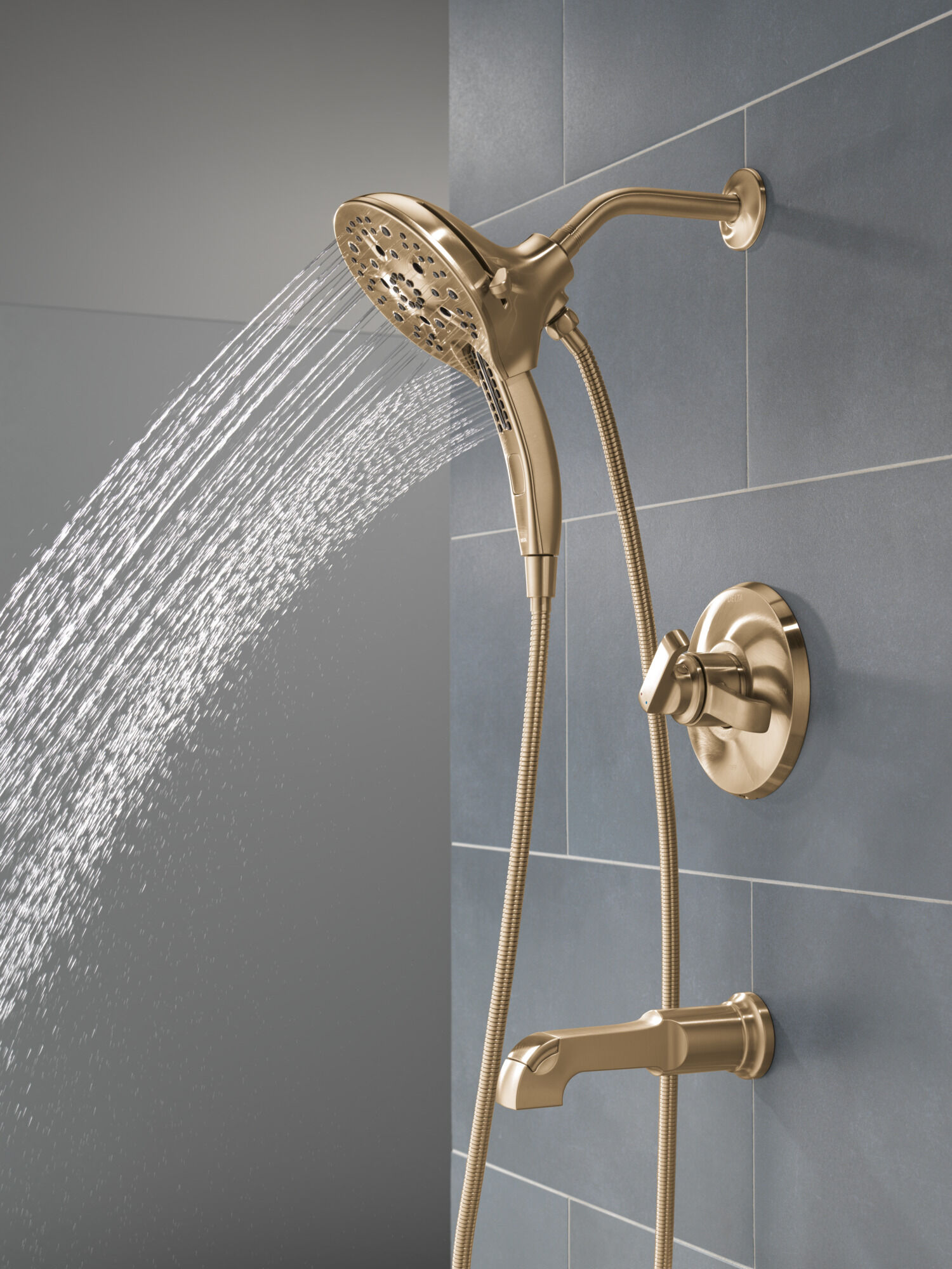 17 Series Tub Shower Trim in Lumicoat® Champagne Bronze T17489-CZ