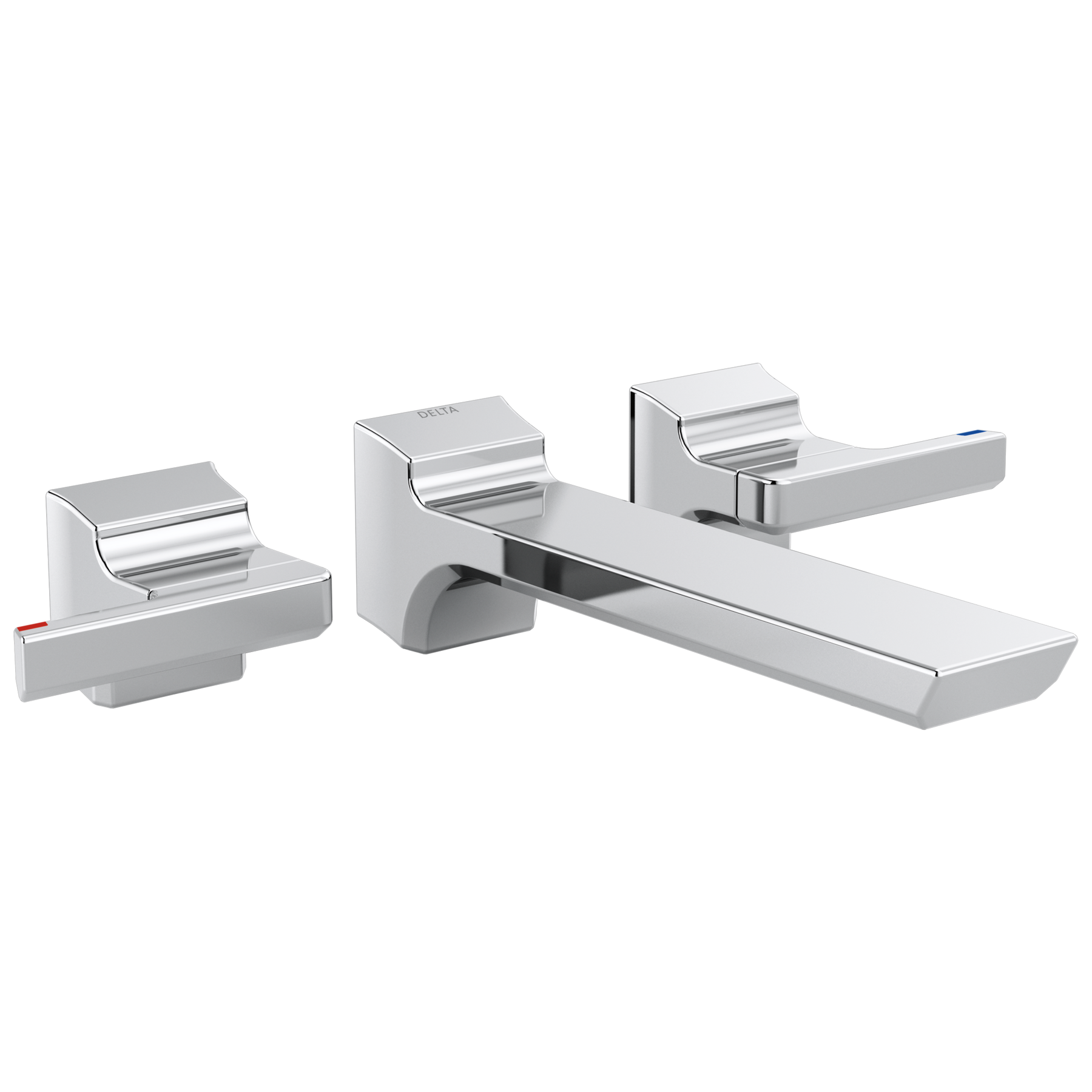 Two Handle Wall Mount Bathroom Faucet Trim