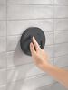 Round Contemporary Push-Button Shower